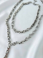 Clara Silver Chunky Chain Choker