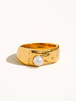 Pearl Band Ring