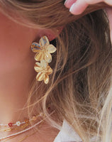 Flower Statement Earrings