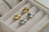 Heart Studs