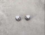 Tiny Heart Studs