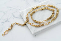 Gold Chunky Chain & Choker