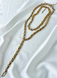 Clara Gold Chunky Chain Choker