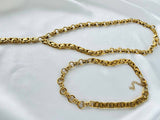 Clara Gold Chunky Chain Choker