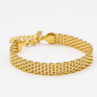 Gold Braided Bracelet